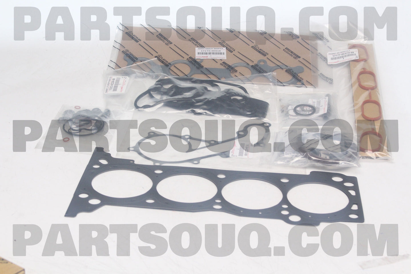 طقم وجيه مكينة أصلي تويوتا 2TR-FE رقم 04111-0C162 | Genuine Toyota 2TR-FE engine overhaul gasket kit