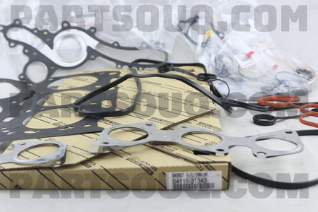طقم وجيه مكينة أصلي تويوتا 1GR-FE رقم 04111-31343 | Genuine Toyota engine overhaul gasket set