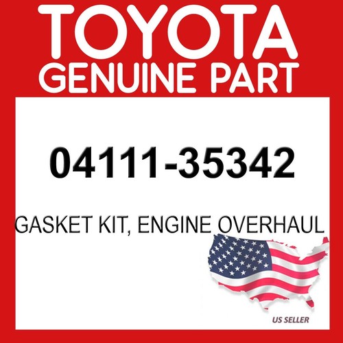 طقم توضيب محرك | Engine Overhaul Gasket Kit | 04111-35342 04111-35342