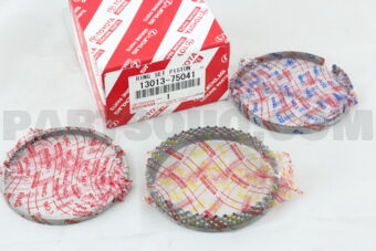 طقم شنابر بساتم أوفر سايز 0.50 مم تويوتا 13013-75041 | Genuine Toyota oversize piston ring set