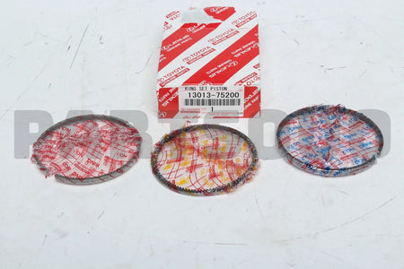 طقم شنابر بستم تويوتا مقاس زيادة 0.50 رقم 13013-75200 | Genuine Toyota Piston Ring Set