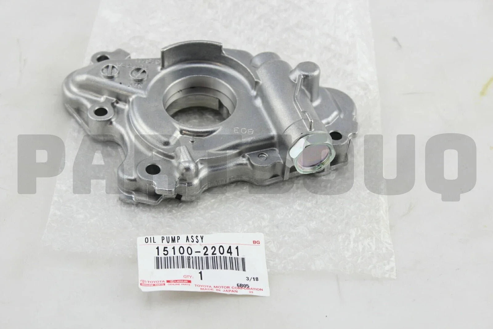 طرمبة زيت المحرك تويوتا 15100-22041 | Engine oil pump assembly
