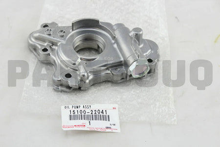 طرمبة زيت المحرك تويوتا 15100-22041 | Engine oil pump assembly