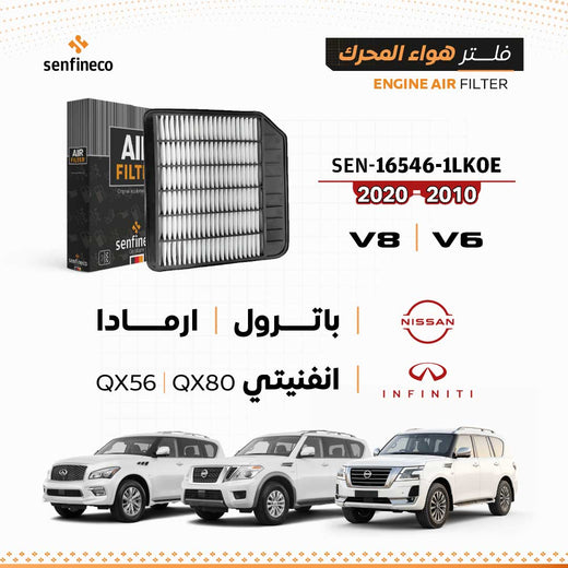 فلتر هواء المحرك سنفينكو | SEN-16546-1LK0E