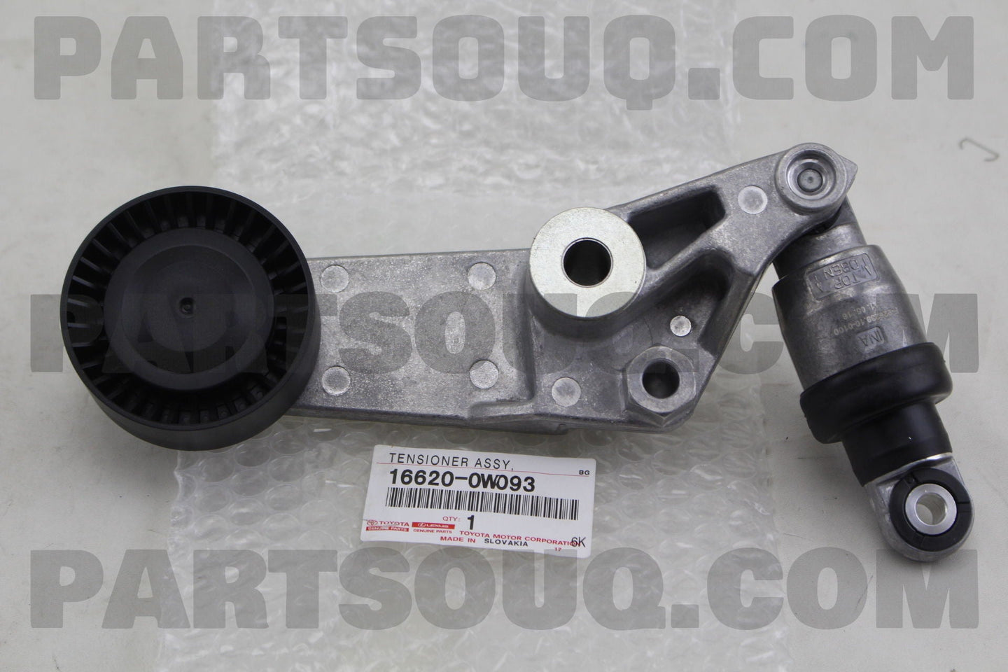 شداد سير المحرك الأصلي تويوتا 16620-0W093 | Genuine Toyota V-ribbed belt tensioner