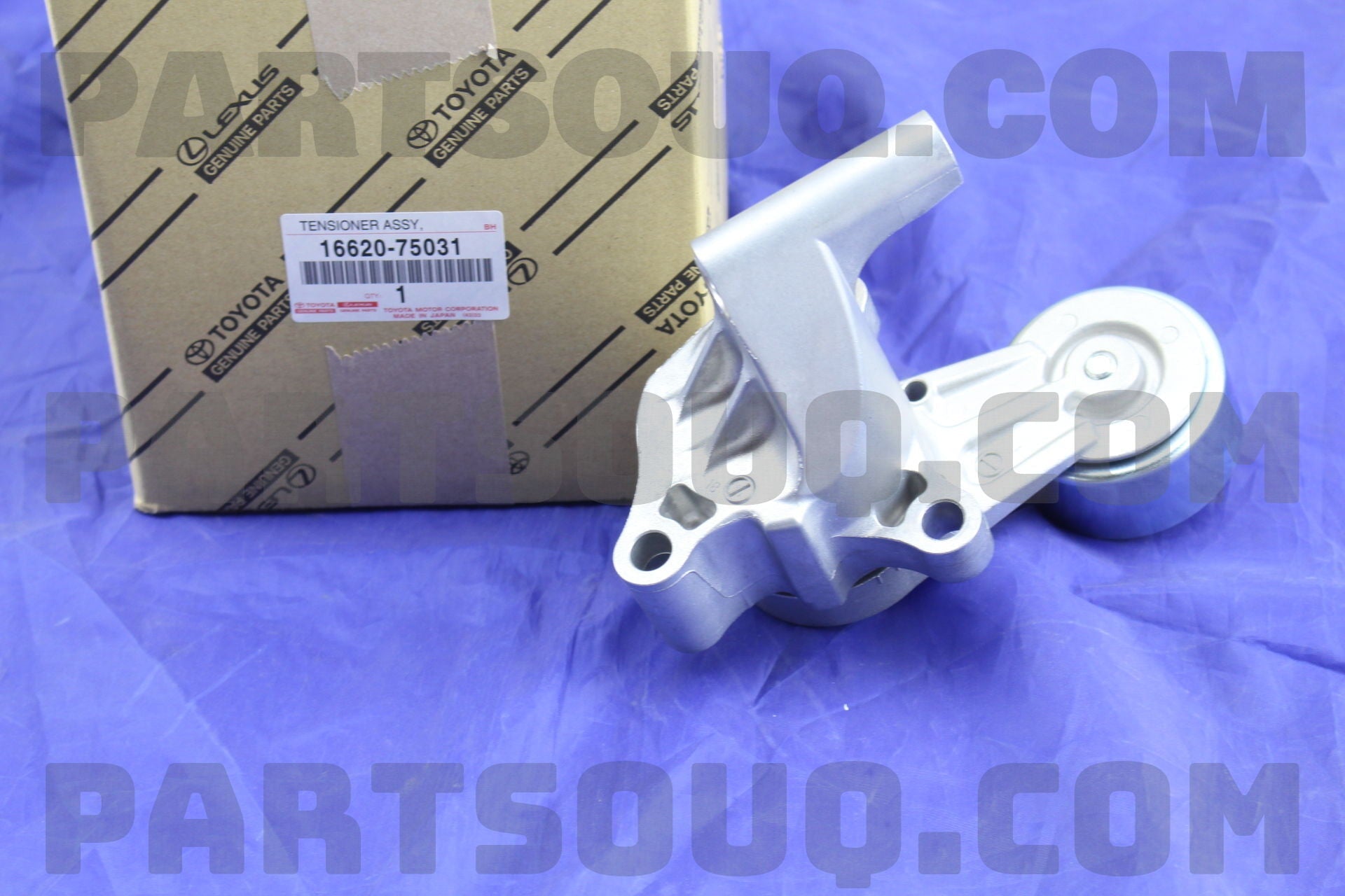 شداد سير مكينة أصلي Toyota V-Ribbed Belt Tensioner 16620-75031