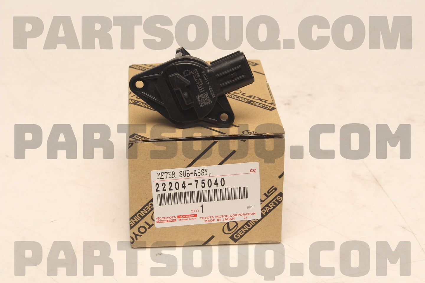 حساس تدفق هواء المحرك الأصلي تويوتا 22204-75040 | Genuine Toyota mass air flow sensor