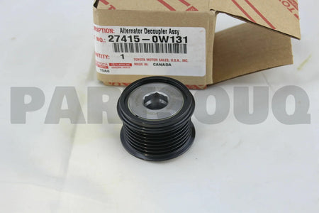بكرة دينمو مع كلتش تويوتا 27415-0W131 | Genuine Toyota alternator pulley with clutch