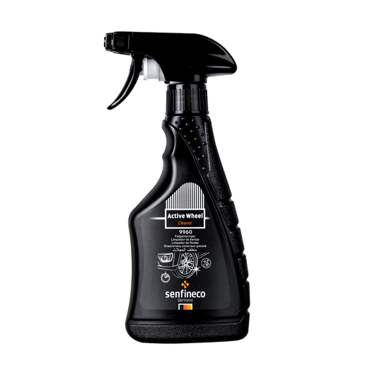 منظف رنجات 9960 Active Wheel Cleaner بخاخ أسود من سنفينكو