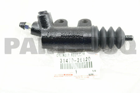 سلندر تحرير الكلتش تويوتا الأصلي، رقم OEM 31470-26120 | Genuine Toyota clutch release cylinder assembly, OEM 31470-26120