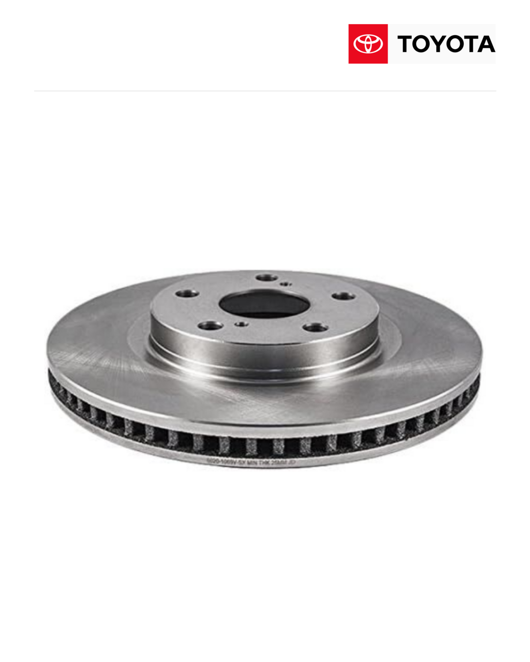 Toyota 43512-33H00 Genuine Front Brake Disc Camry 2012-2017 GCC