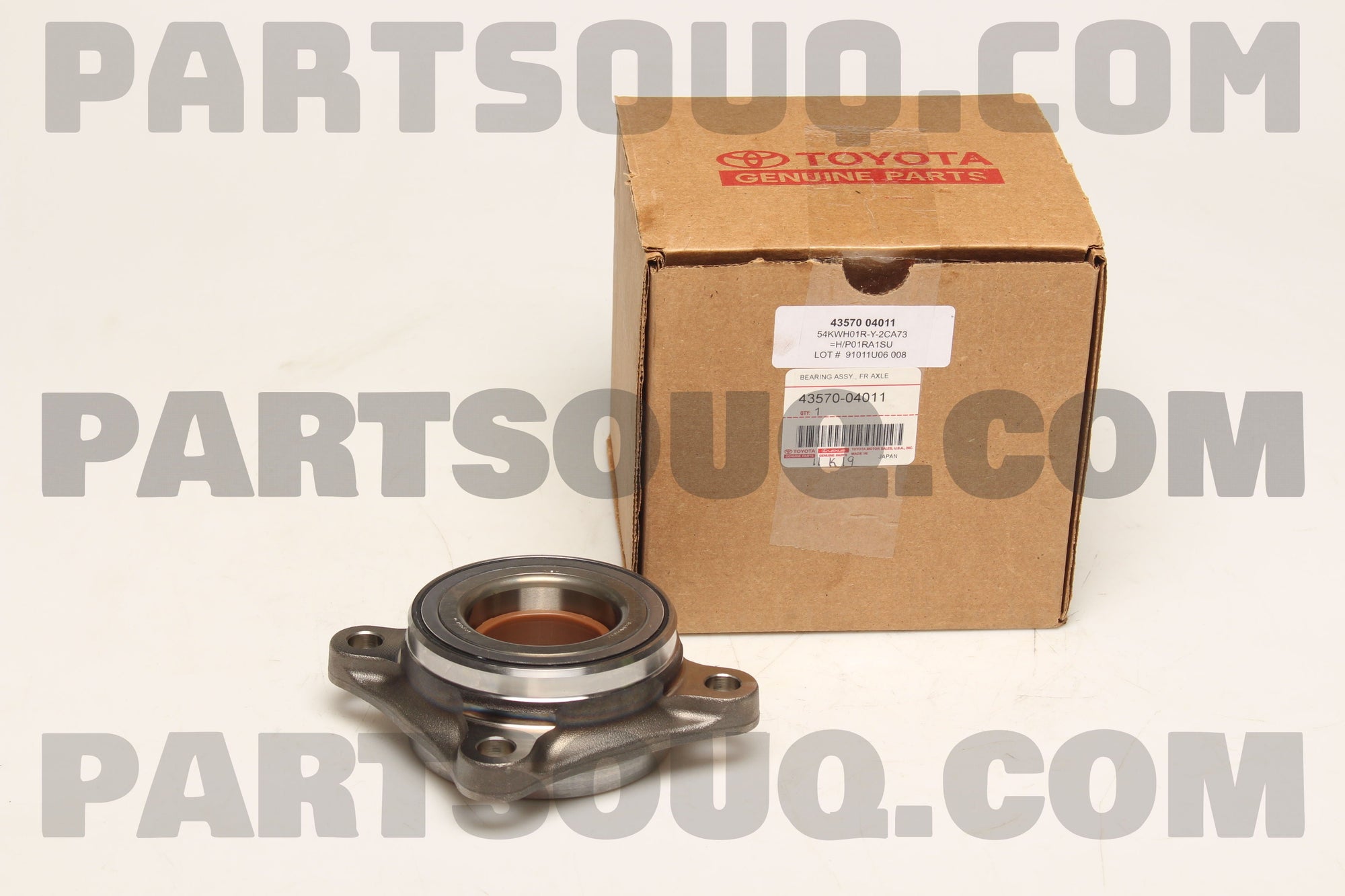 رمان محور أمامي تويوتا مع حلقة ABS رقم 43570-04011 | Toyota front axle bearing