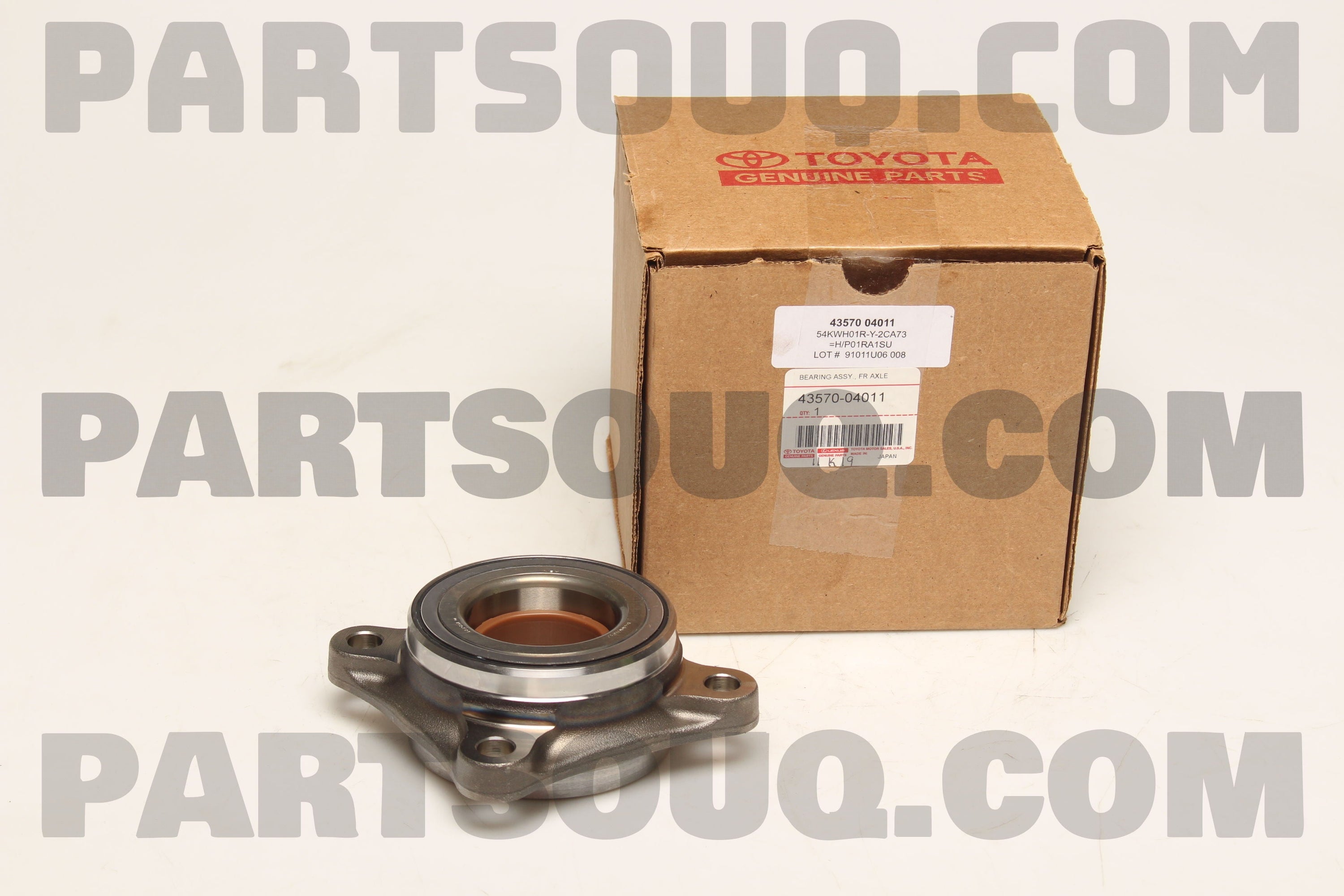 رمان محور أمامي تويوتا مع حلقة ABS رقم 43570-04011 | Toyota front axle bearing