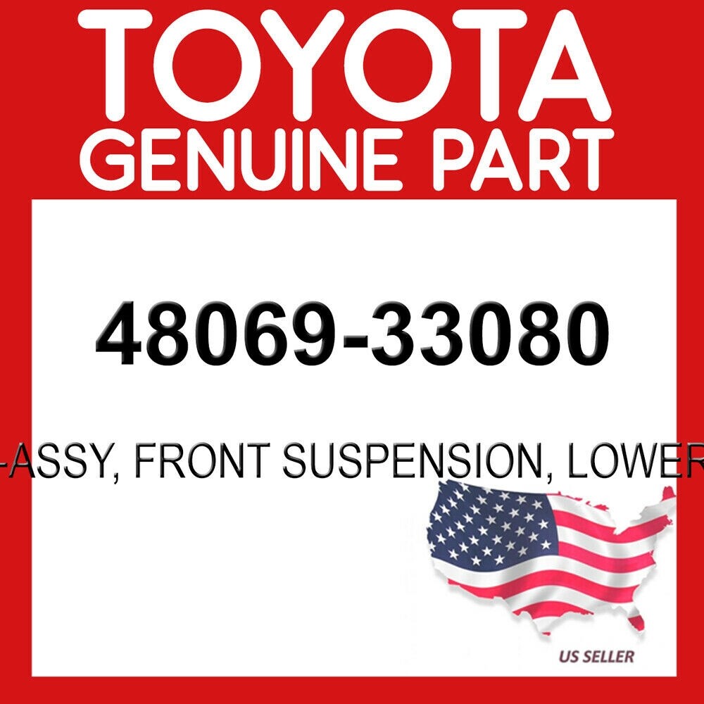 Toyota 48069-33080 Genuine Front Lower Control Arm LH