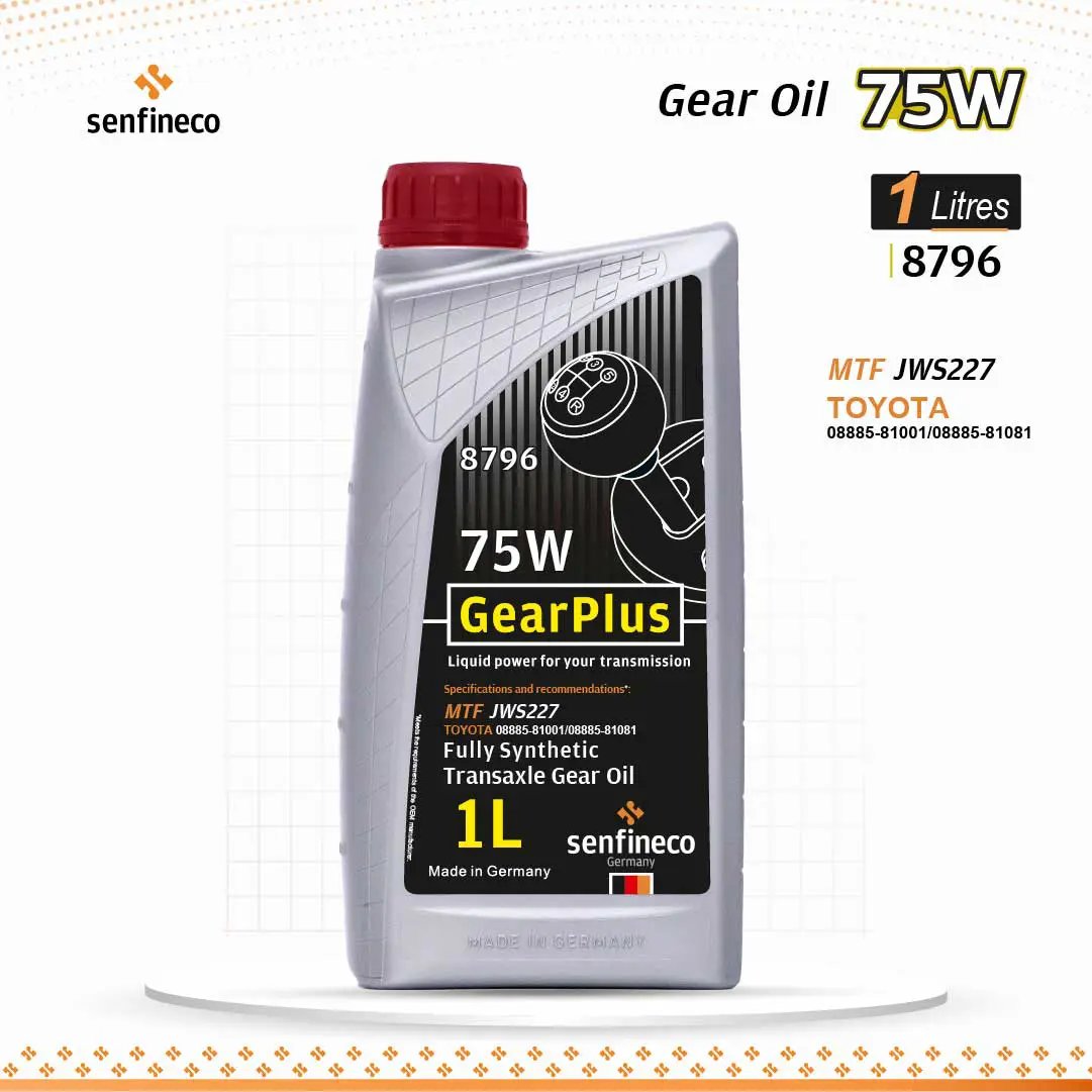 Gear oil 75W GearPlus, 1 L bottle, fully synthetic transaxle gear oil by Senfineco Oman