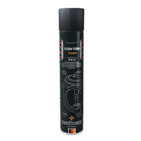 Intake Valve Cleaner spray can by Senfineco Germany, black cap, 9972 label