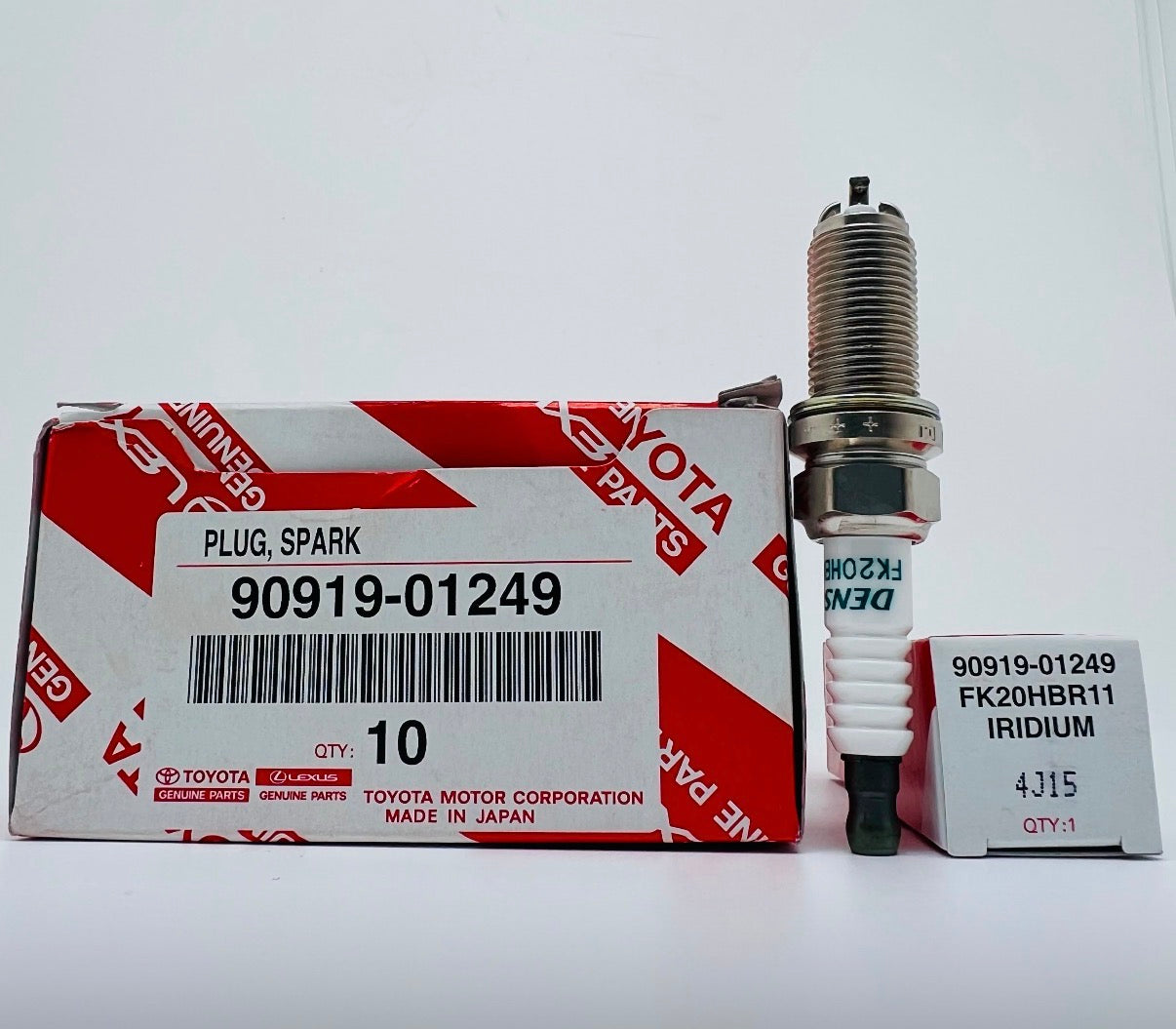 Toyota Orginal Spark Plug | OEM 90919-01249 | Lexus GS350 IS250 LS460 2007–2017