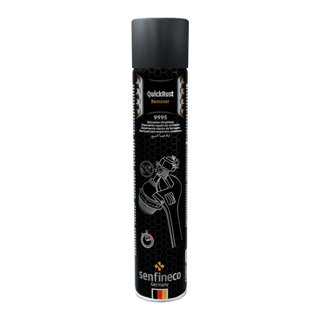 Quick Rust Remover 9995 spray can by Senfineco Germany (black label)