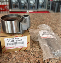 Toyota timing belt kit for V6 engines: idler sub-assembly and tensioner, 13505-20010 & 13540-20021