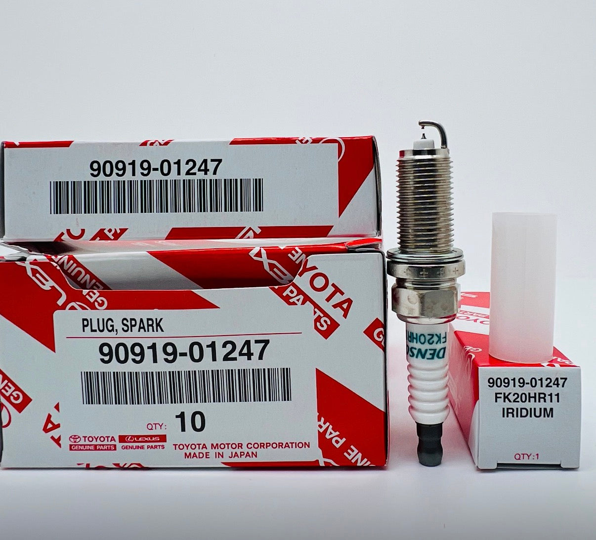 Toyota orginal Spark Plug | 90919-01247 | 2007-2017 / Toyota Avalon Lexus ES350 3.5 V6
