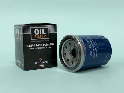 SENF-15400-PLM-A02 oil filter box with blue canister oil filter