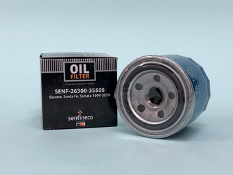 compare product SEN 26300-35505 فلتر زيت هيونداي النترا / سنتافي / سوناتا 1999-2019