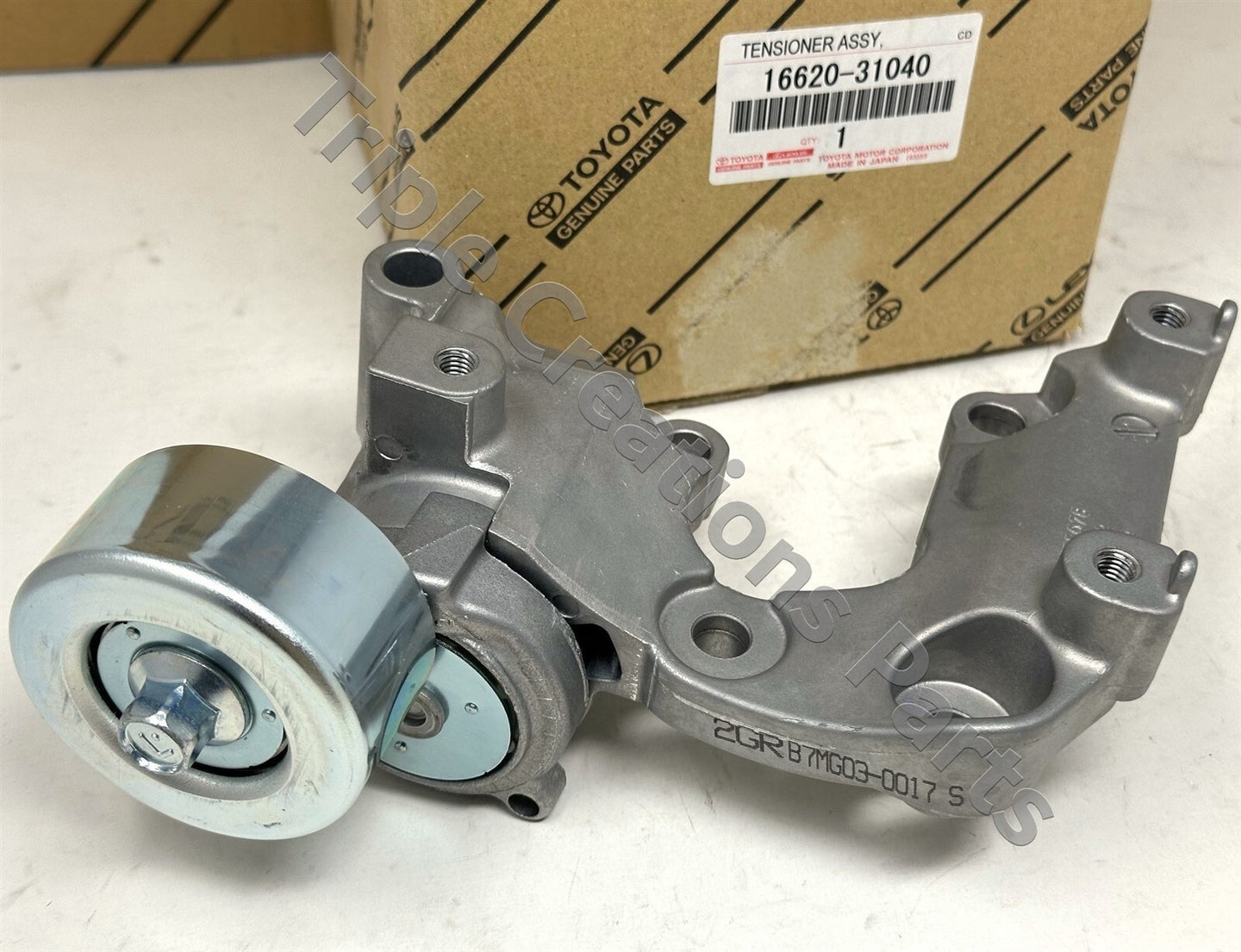 شداد سير محرك | V-Ribbed Belt Tensioner Assembly | 16620-31040