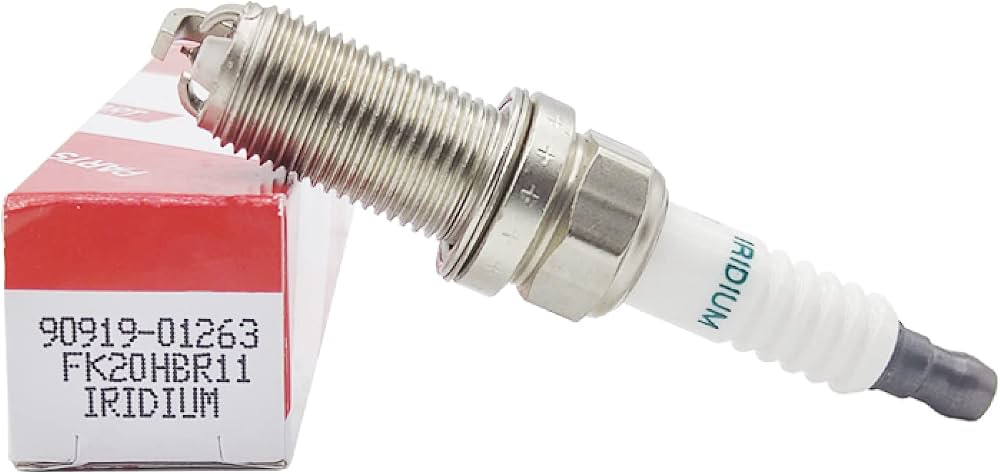 90919-01263 بوجي تويوتا أصلي | Genuine Toyota Spark Plug | Avalon / Camry / Sienna / Tacoma / Lexus ES350 V6