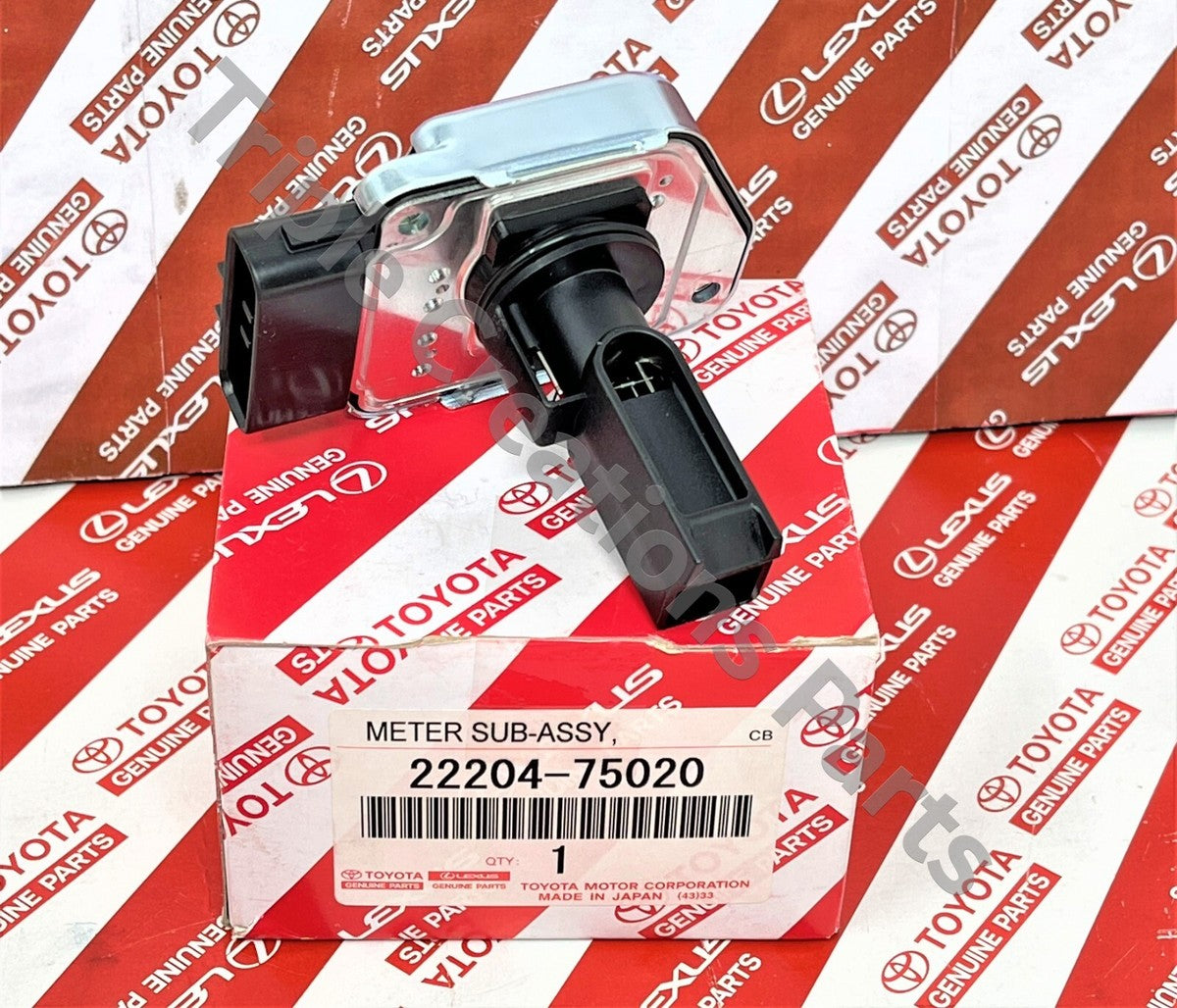 حساس كتلة تدفق الهواء الساعه MAF | Mass Air Flow Sensor | 22204-75020