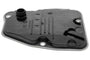 Gear transmission filter for Toyota Corolla 2018-2024, black plastic housing