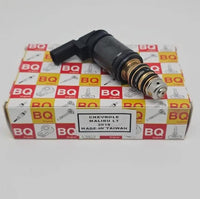 AC compressor sensor for Chevrolet Malibu (2017–2020), BQ Original, metal sensor with black body and brass threads.