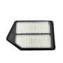 Air filter for Honda Accord 2013-2017, black plastic frame with white pleated media