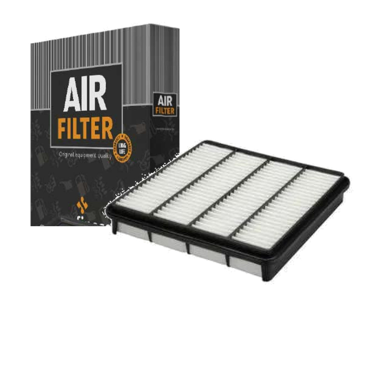 SENFINECO Engine Air Filter with carton | SENFINECO Engine Air Filter | OEM 17801-38030 | Lexus LX570 Toyota Land Cruiser 2008–2021