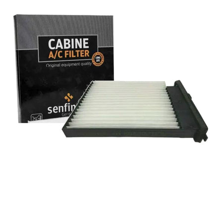 SENFINECO Cabin Air Filter with SENFINECO packaging, OEM 27177-EL00A