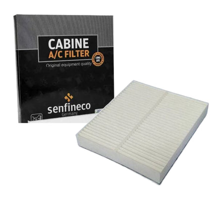 SENFINECO Cabin Air Filter, OEM B7277-EG01A, AC FILTER Patrol Armada 2019-2022 Infiniti G37 2012-2013 FX35 with SENFINECO packaging