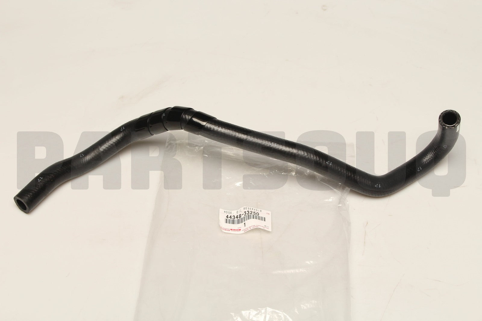 خرطوم خزان زيت الباور إلى الطرمبة رقم 1 تويوتا 44348-33250 | Genuine Toyota power steering reservoir-to-pump hose