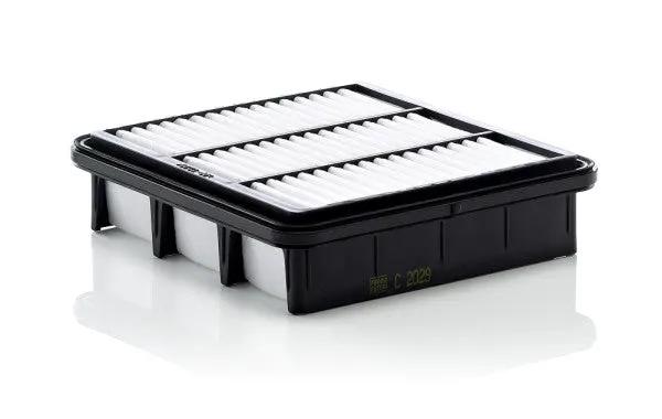 فلتر هواء محرك هيونداي إلنترا 2007–2012 SEN 28113-2H000، إطار أسود وفلتر أبيض