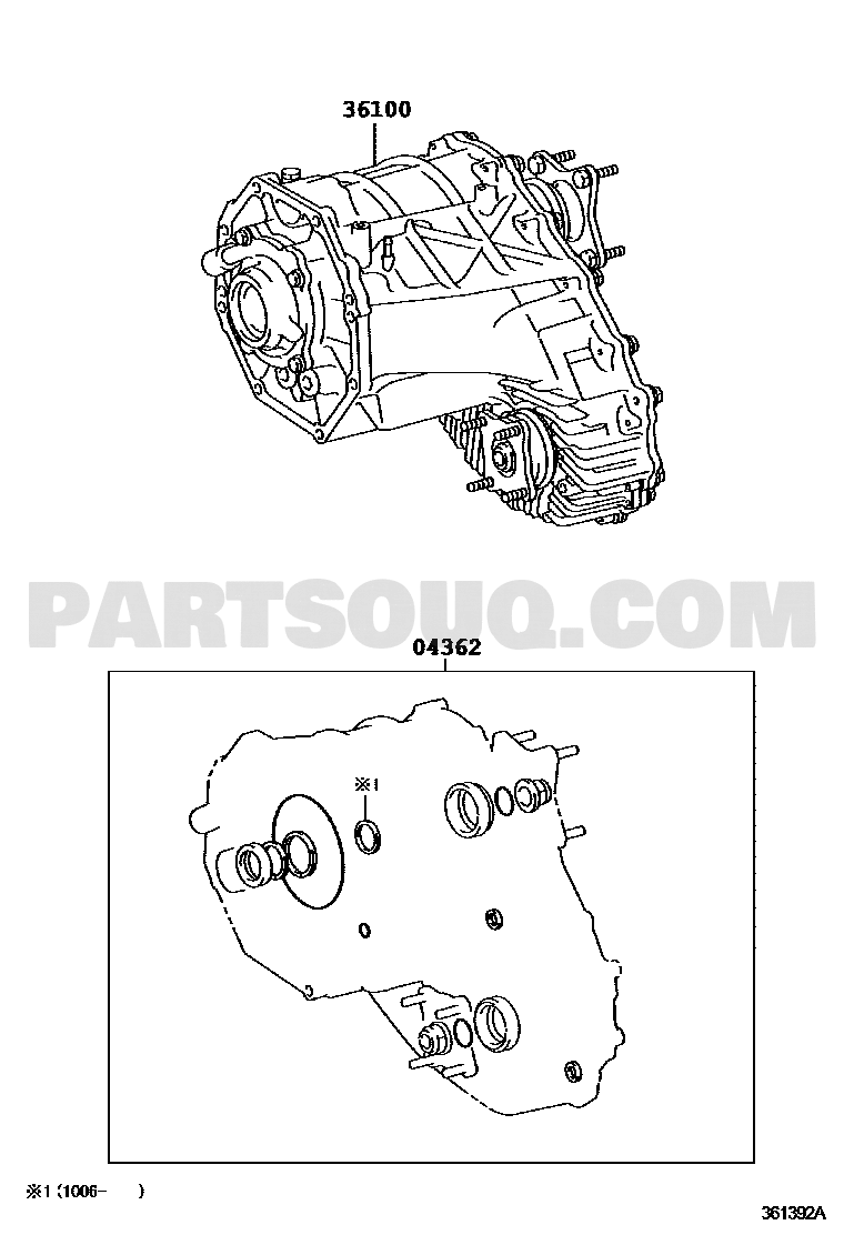 مخطط Toyota EPC للقطعة 04362-60871 – الموضع 04362 | Toyota EPC callout 04362