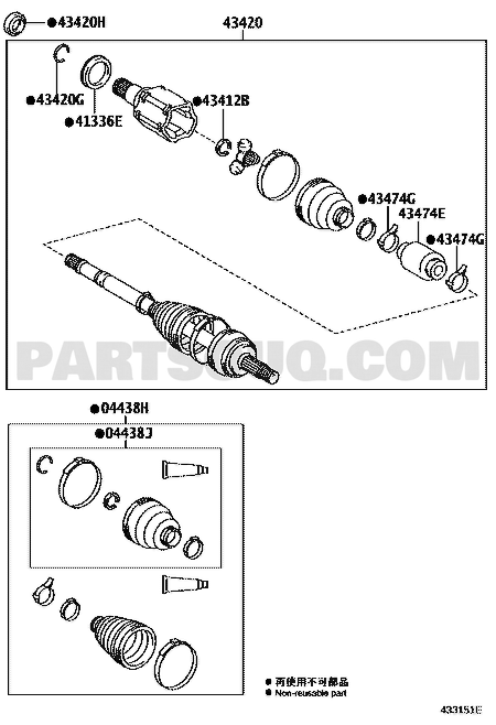 Toyota EPC diagram 04428-06570