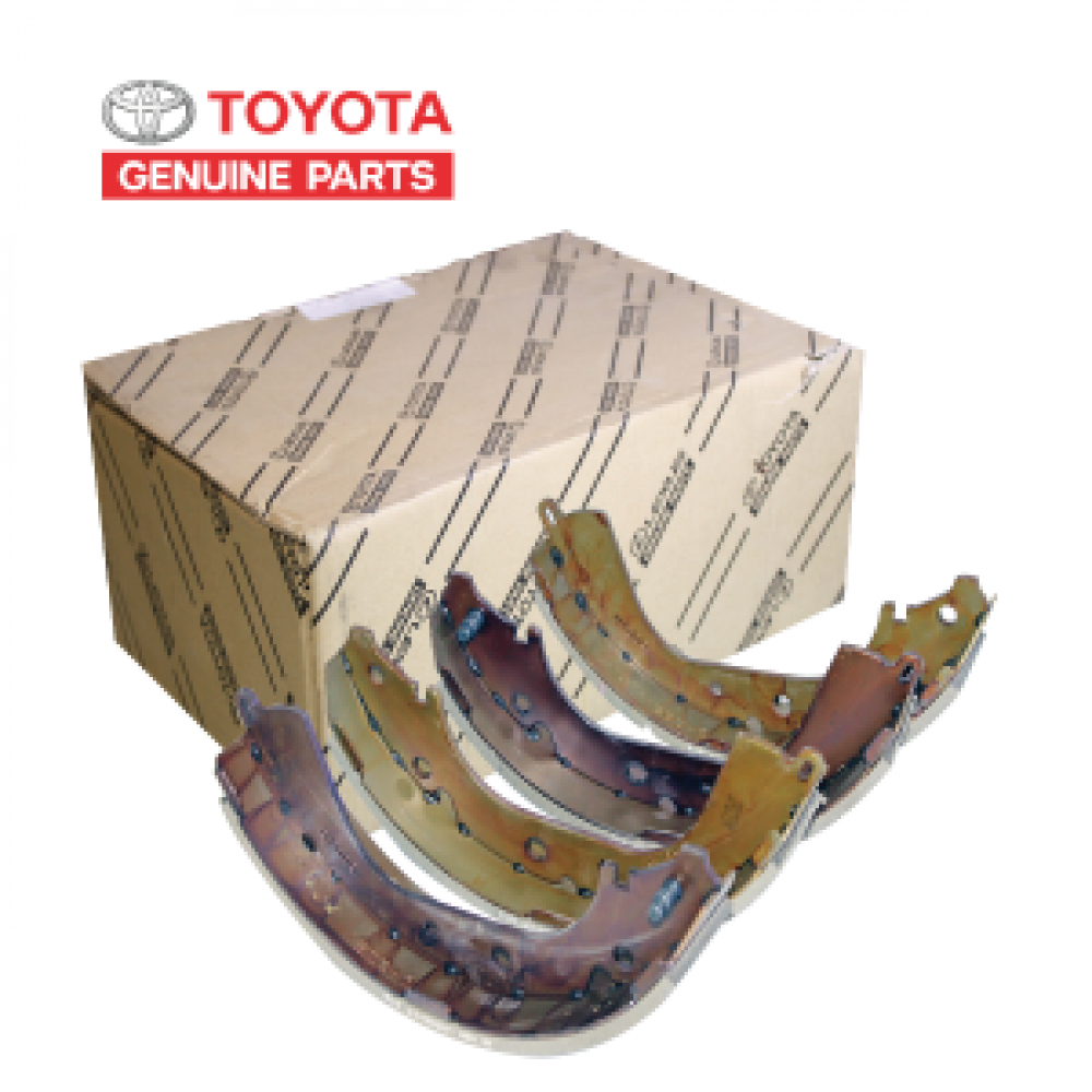 طقم أحذية فرامل خلفية أصلي تويوتا لاند كروزر 04495-60070 | Genuine Toyota rear brake shoe kit