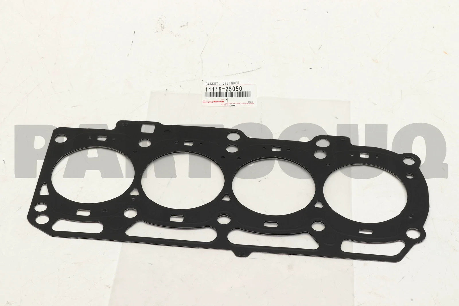 حشية رأس المحرك تويوتا الأصلية، رقم OEM 11115-25050 | Genuine Toyota cylinder head gasket, OEM 11115-25050