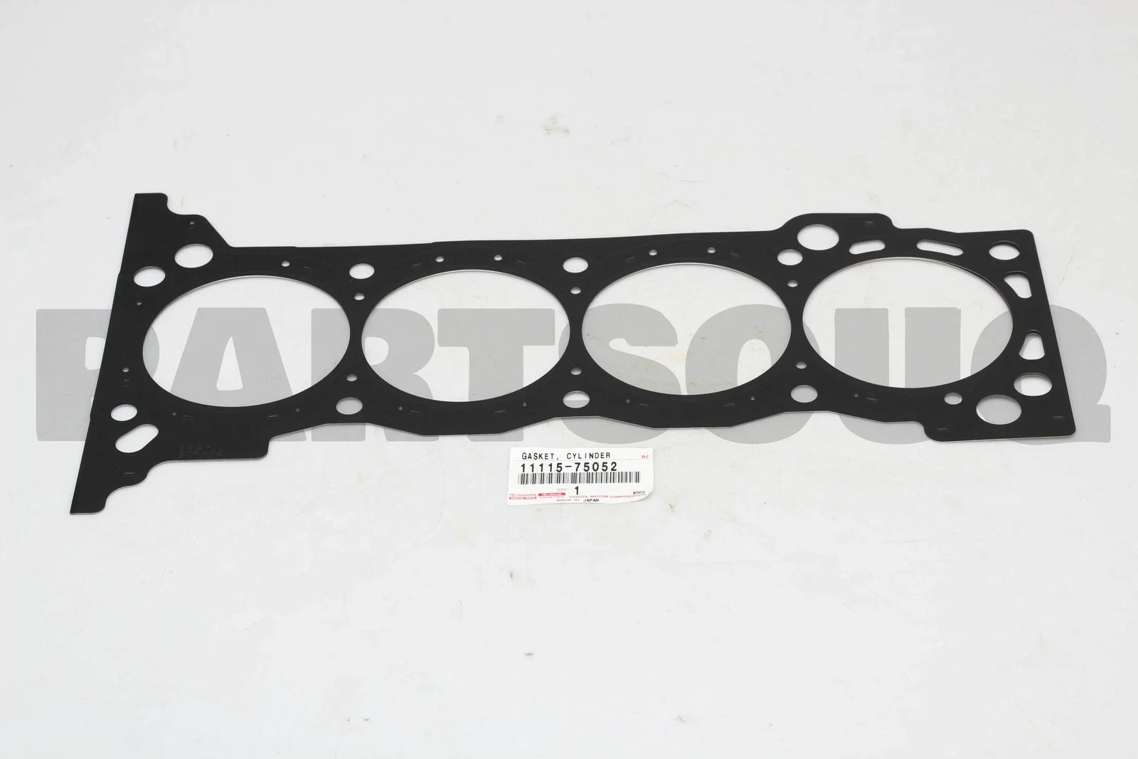 حشية رأس محرك تويوتا الأصلية، رقم OEM 11115-75052 | Genuine Toyota cylinder head gasket, OEM 11115-75052