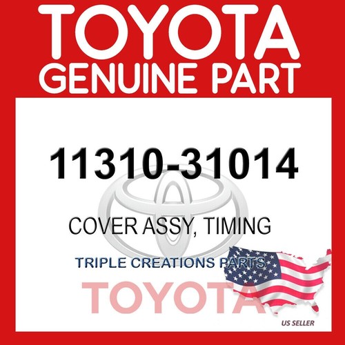 Toyota Genuine 11310-31014 timing chain cover assembly