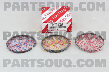 طقم شنابر بساتم تويوتا أصلي 13011-28151 | Genuine Toyota standard piston ring set