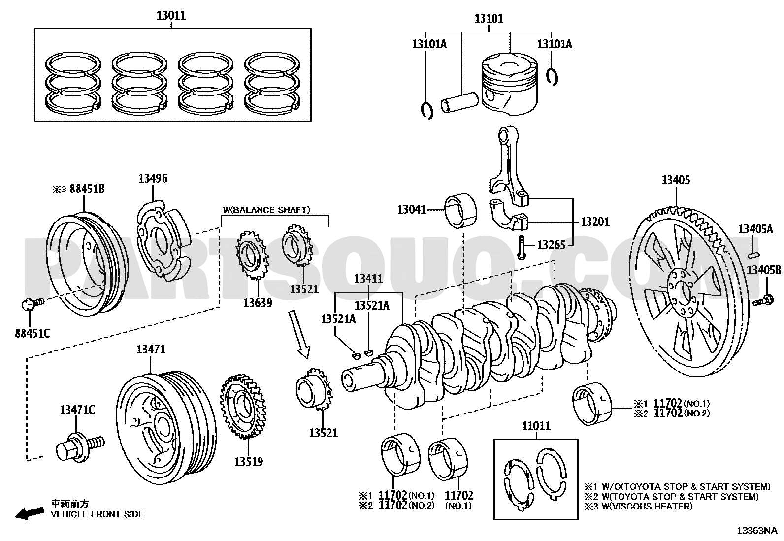Toyota EPC diagram 13011-75200