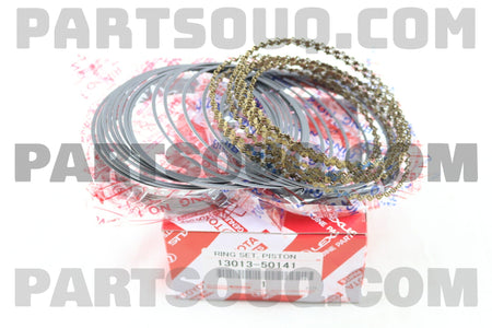 شنابر بساتم مقاس إصلاح 0.50 أصلية تويوتا ولكزس 13013-50141 | Genuine oversize piston ring set