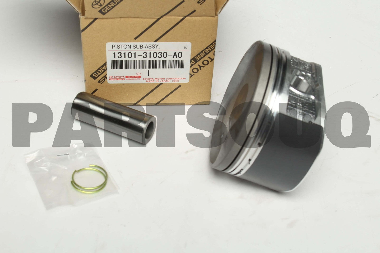 بستم تويوتا أصلي مع البن قياسي علامة A لمحرك 1GR-FE رقم 13101-31030-A0 | Genuine Toyota piston