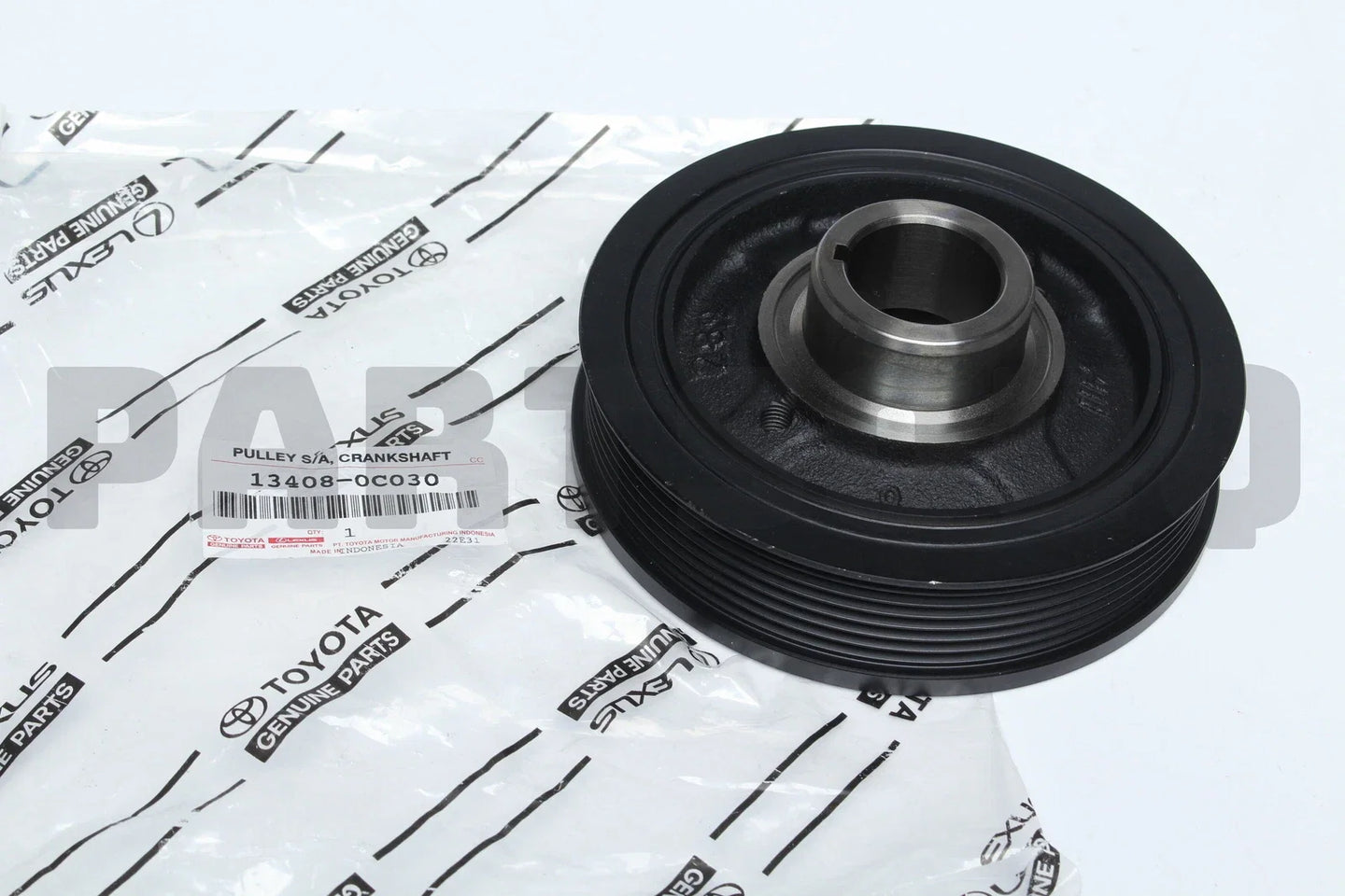 بكرة عمود كرنك تويوتا أصلية 13408-0C030 | Genuine Toyota Crankshaft Pulley
