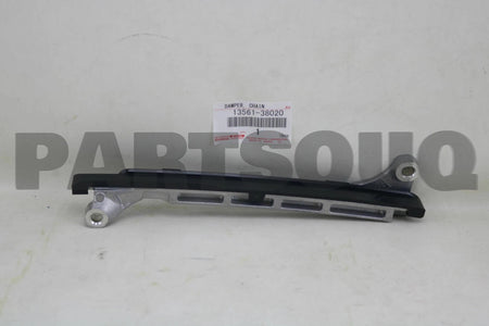 دليل مخمد اهتزاز سلسلة التوقيت رقم 1 يمين أصلي تويوتا 13561-38020 مع ملصق الوكالة | Genuine Toyota timing chain vibration damper No.1 RH 13561-38020