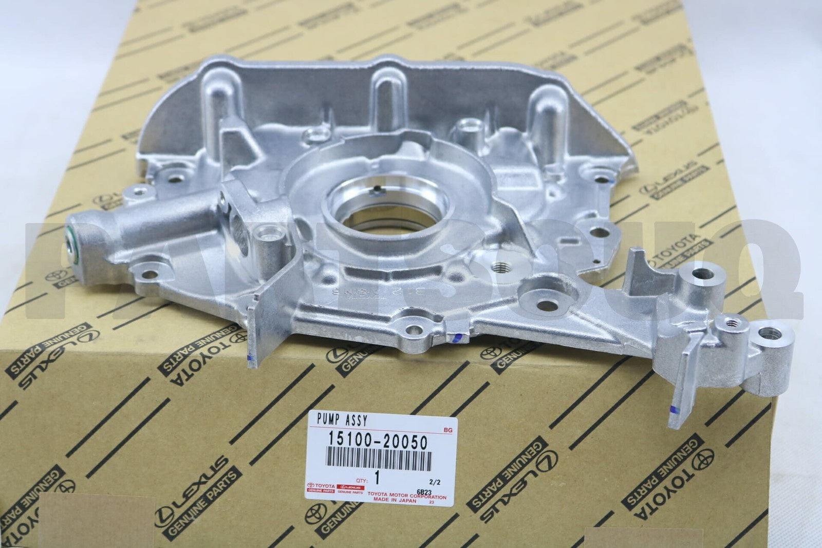 طرمبة زيت محرك تويوتا لكزس رقم 15100-20050 | Engine Oil Pump Assembly